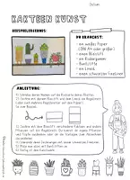 Vorschau - Stundenentwürfe - Kunst Kakteen, Kakteen Kunstunterricht Grundschule - Seite 3