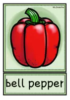 Vorschau - Arbeitsblätter - Vegetables | Bild-Wortkarten & faltbares Vokabelheft (Buddybook) | Englisch Klasse 5–6 - Seite 2