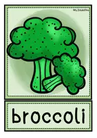 Vorschau - Arbeitsblätter - Vegetables | Bild-Wortkarten & faltbares Vokabelheft (Buddybook) | Englisch Klasse 5–6 - Seite 3