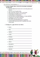 Vorschau - Arbeitsblätter - Wortarten bestimmen 1 - Deckblatt