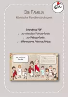 Vorschau - Arbeitsblätter - Die römische Familia - Antikes Rom (interaktive PDF) - Deckblatt
