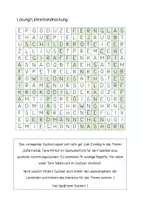 Vorschau - Arbeitsblätter - Auf Safari - Suchsel/Buchstabengitter (Wilde Tiere) - Seite 1
