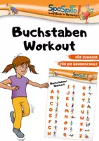 Vorschau - Spiele - Buchstaben-Workout für Kinder | Bewegungs-ABC | SpoSpiTo - Deckblatt