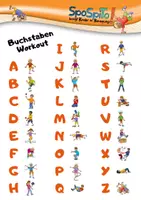 Vorschau - Spiele - Buchstaben-Workout für Kinder | Bewegungs-ABC | SpoSpiTo - Seite 1