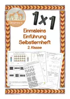 Vorschau - Arbeitsblätter - Einmalseins Einführung Selbstlernheft - Deckblatt