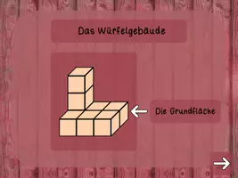 Vorschau - Interaktives Material - Einführung von Würfelgebäuden/Bauplänen (interaktiv) - Seite 2