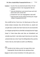 Vorschau - Arbeitsblätter - Verben Klasse 2 3 4 Gegenwart, 1. und 2. Vergangenheit - Seite 3