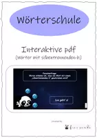 Vorschau - Präsentationen/Tafelbilder - Interaktive Übung RS Fall - silbentrennendes-h - Deckblatt