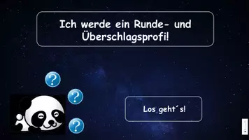 Vorschau - Präsentationen/Tafelbilder - Erklär-Präsentation & Übung zum Runden & Überschlag - Seite 1