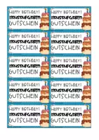 Vorschau - Bildkarten - Hausaufgabengutschein als Geburtstagsüberraschung - Seite 3