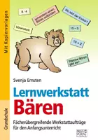 Vorschau - Lehrwerke/Schulbücher - Lernwerkstatt Bären - Fächerübergreifende Werkstattaufträge für den Anfangsunterricht - Deckblatt