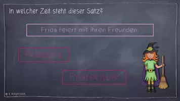 Vorschau - Interaktives Material - interaktive PDF - Präsens oder Präteritum? - Seite 3
