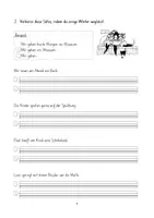 Vorschau - Arbeitsblätter - Wiederholung Sätze | Einführung Satzschlusszeichen/Satzzeichen (editierbar) - Seite 3