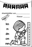 Vorschau - Unterrichtsreihen - Längen (mm, cm, dm, m, km) - Arbeitsblätter zu den -Größen - Seite 1