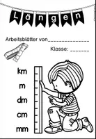 Vorschau - Unterrichtsreihen - Längen (mm, cm, dm, m, km) - Arbeitsblätter zu den -Größen - Seite 2