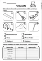Vorschau - Unterrichtsreihen - Längen (mm, cm, dm, m, km) - Arbeitsblätter zu den -Größen - Seite 3
