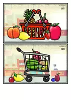 Vorschau - Arbeitsblätter - Fruits | Merkspiel | Lerntheke & Gedächtnistraining (Klasse 5–6) - Seite 2