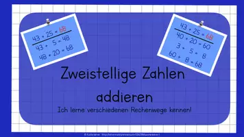 Vorschau - Interaktives Material - Addition zweistelliger Zahlen ohne Zehnerübergang - Seite 3