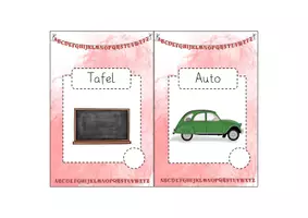 Vorschau - Stationenlernen - Buchstabenweg Stationsschilder - Seite 3