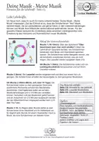 Vorschau - Arbeitsblätter - Deine Musik - Meine Musik: Lieblingsmusik kennenlernen - Seite 1