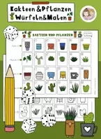 Vorschau - Spiele - Würfeln und Malen Kakteen, Kunst Zwischendrin - Deckblatt