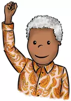 Vorschau - selbst erstellte Cliparts/Grafiken - Clipart berühmte Persönlichkeiten "Nelson Mandela" - Seite 3