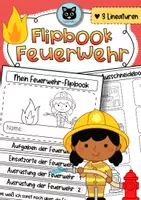 Vorschau - Unterrichtsreihen - Flipbook | die Feuerwehr | mit Infokarten für D / A / CH - Deckblatt
