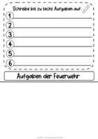 Vorschau - Unterrichtsreihen - Flipbook | die Feuerwehr | mit Infokarten für D / A / CH - Seite 2