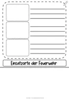 Vorschau - Unterrichtsreihen - Flipbook | die Feuerwehr | mit Infokarten für D / A / CH - Seite 3
