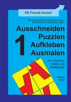 Vorschau - Arbeitsblätter - Ausschneiden - Puzzlen - Aufkleben - Ausmalen 1 - Deckblatt