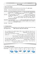 Vorschau - Arbeitsblätter - Will future und Conditional type 1 - Übungen - Seite 1