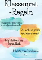 Vorschau - Poster - Klassenrat - Komplettpaket für Sekundarstufen! - Seite 1