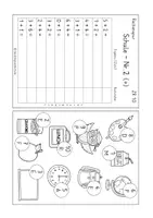 Vorschau - Arbeitsblätter - Rechenspuren - Thema Schule - ZR 10 (Kl. 1) - Seite 3