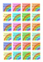 Vorschau - selbst erstellte Cliparts/Grafiken - Begrüßungsbotschaft nach Corona für Schokoladenminis - Seite 1