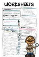 Vorschau - Arbeitsblätter - First Conditional Klasse 6, 7 – Conditional 1, If-Sätze Typ 1, if clauses type 1, Bedingungssätze Englisch, will future, Grammatik Übungen, Arbeitsblätter | Materialpaket - Seite 1