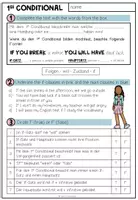 Vorschau - Arbeitsblätter - First Conditional Klasse 6, 7 – Conditional 1, If-Sätze Typ 1, if clauses type 1, Bedingungssätze Englisch, will future, Grammatik Übungen, Arbeitsblätter | Materialpaket - Seite 2