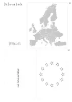 Vorschau - Arbeitsblätter - Lapbook - Klappheft Land EU + Vorgehensweise - Seite 1