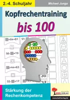 Vorschau - Arbeitsblätter - Kopfrechentraining bis 100 – Stärkung der Rechenkompetenz Klasse 2-4 | Mathematik Grundschule Förderschule | Kopfrechnen, Addition, Subtraktion, Zehnerübergang, Dyskalkulie, Lösungen - Deckblatt