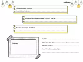 Vorschau - Fördermaterial/Inklusion - Individueller Förderplan Entwicklungsplan Maßnahme Inklusion #edukilights22 - Seite 1