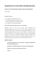 Vorschau - Lehrwerke/Schulbücher - Kooperatives Lernen im Klassenraum - Seite 1