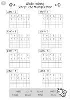 Vorschau - Unterrichtsreihen - Schriftliche Multiplikation bis 1.000.000 – Arbeitsheft mit mehrstelligem Multiplikator (Mathe Klasse 4/5) - Seite 2