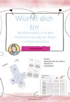 Vorschau - Spiele - Wir bleiben fit - zu Hause! - Deckblatt
