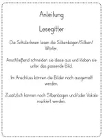 Vorschau - Arbeitsblätter - Lesegitter I Wörter mit D I lesen-kleben - Seite 2