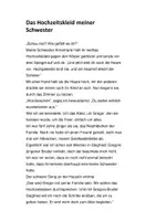 Vorschau - Arbeitsblätter - Das Hochzeitskleid meiner Schwester - Seite 2