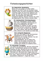 Vorschau - Arbeitsblätter - Kreatives Schreiben Fortsetzungsgeschichten Schreiben zu Bildern Elfchen - Seite 3