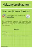 Vorschau - Mal- und Bastelvorlagen - AUFBAU DER BLÜTE - Faltblatt / Arbeitsblatt (farbig und schwarz-weiß) - Seite 1