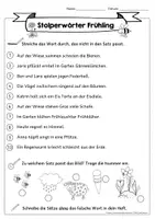Vorschau - Arbeitsblätter - SPARPAKET Frühling | Lesen, malen, Arbeitsblätter, Frühblüher - Seite 2