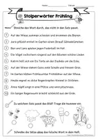 Vorschau - Arbeitsblätter - SPARPAKET Frühling | Lesen, malen, Arbeitsblätter, Frühblüher - Seite 3