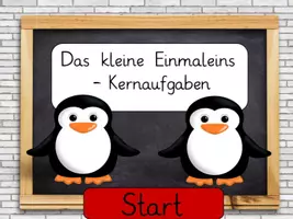 Vorschau - Arbeitsblätter - Einmaleins-Übungspaket: Arbeitsblätter und interaktive PDF-Spiele - Seite 1