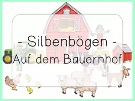 Vorschau - Spiele - interaktives Lesequiz Silben AUF DEM BAUERNHOF interaktives Pdf - Seite 3